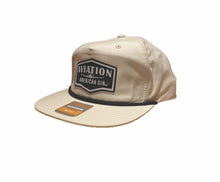 Load image into Gallery viewer, Off White "Shield" Rope Hat