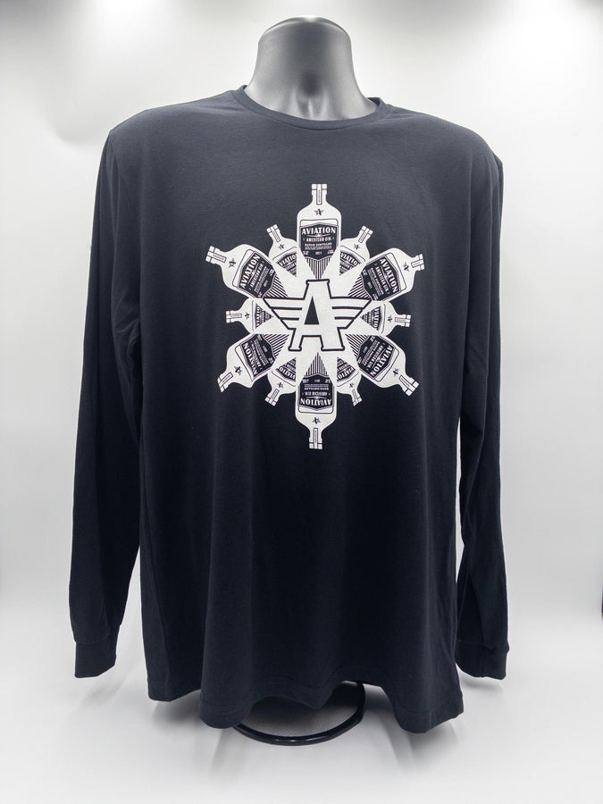 Snowflake Bottles LS Tee