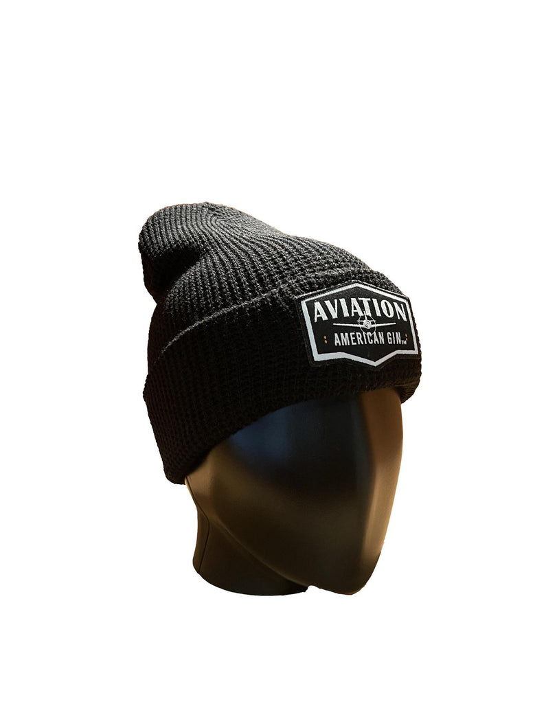 Waffle Beanie - Black