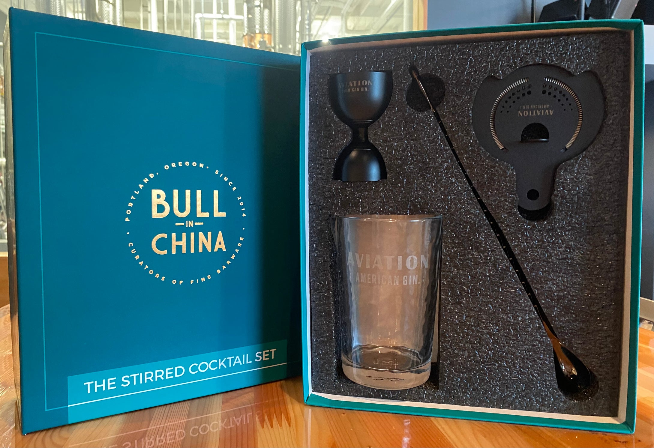 Aviation X Bull in China The Stirred Cocktail Set