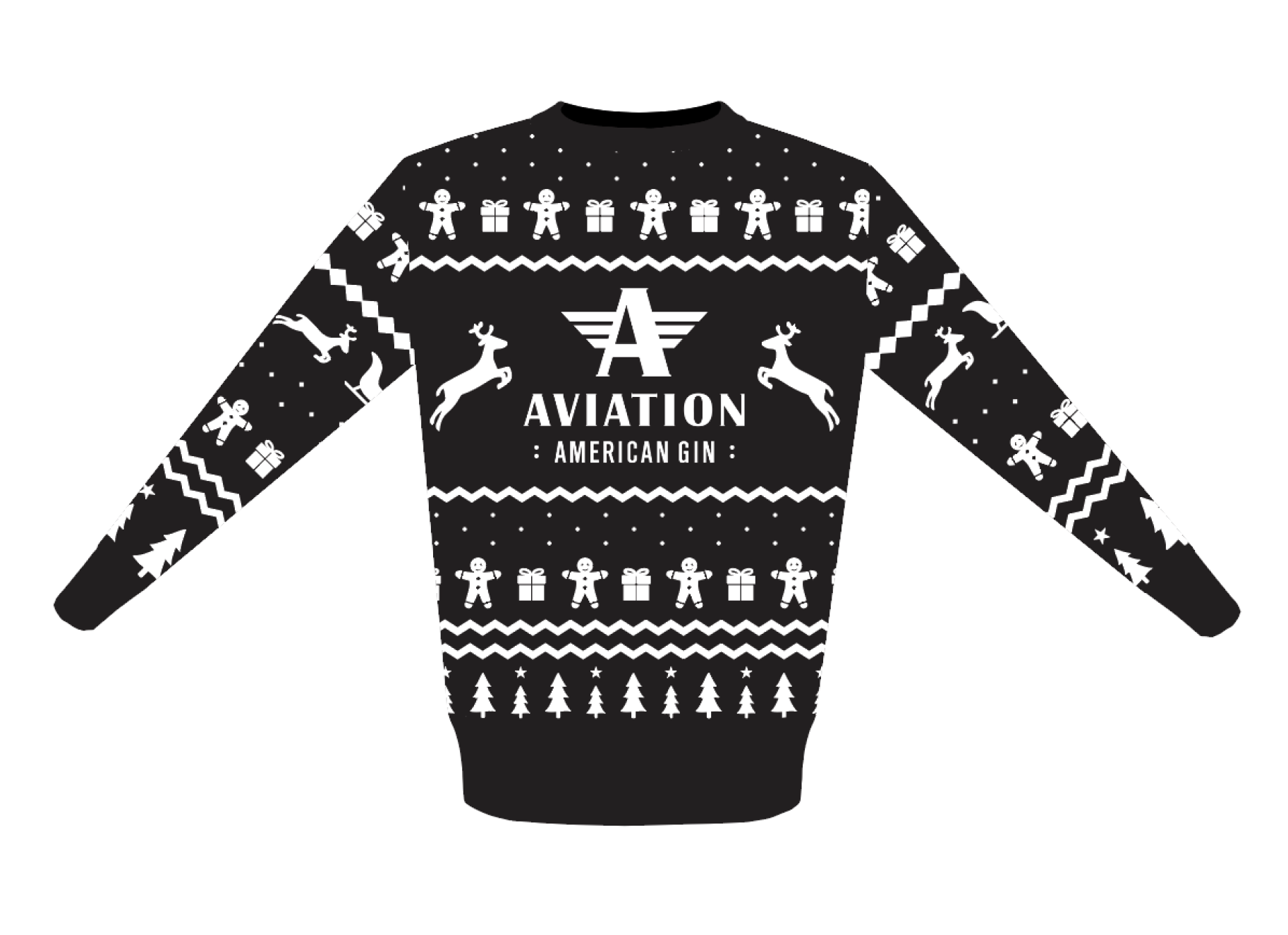 Aviation Gin Ugly Holiday Sweater