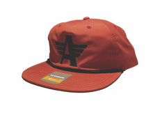 Load image into Gallery viewer, Orange &quot;A&quot; Rope Hat