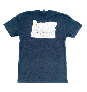 Grey Oregon T-Shirt
